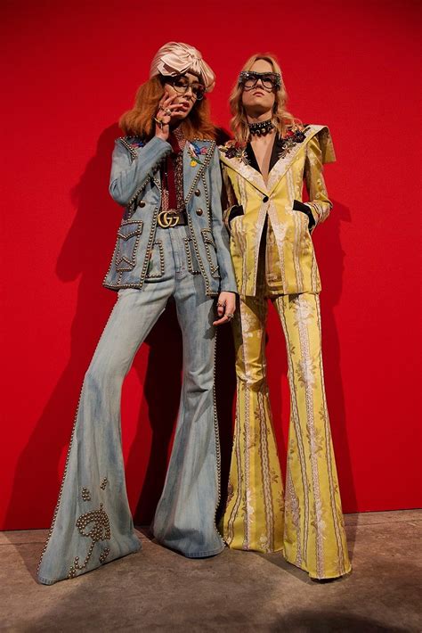 70s gucci editorial|gucci fashion show history.